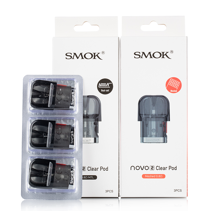 0.8ohm Meashed Pods Smok Novo 2 Replacement Pod